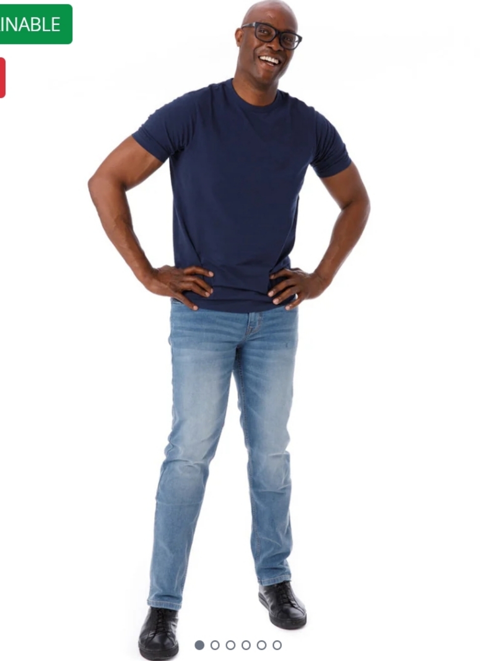 The Perfect Jean OG Stretch Jean Athletic- 36X30